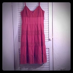 NWT Apt 9 orange sundress, sz 12